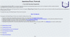 Desktop Screenshot of apn.org