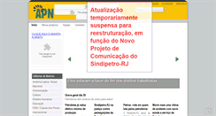 Desktop Screenshot of apn.org.br
