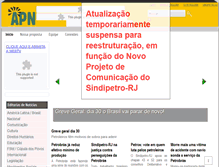 Tablet Screenshot of apn.org.br